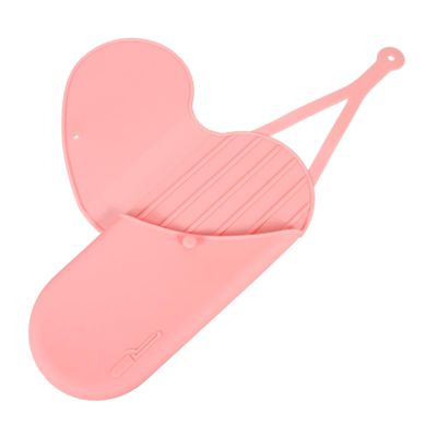 Beatifufu Hair Curler Pouch Hair Straightener Organizer Hotel Storage Bag Travel Storage Stylish Silicone Bag