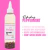 NappStar Retwist Oil, Peppermint Rose Scented Smell Good Loc Oil, Aromatic Hair Care for Dreadlocks with Moisturizing Base, 4 Fl Oz view 3