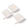 Baluue 3pcs Flax Soap Foaming Bags Portable Mesh Soap Storage Pouches for Bathing Convenient Drawstring for Travel and Exfoliating Shower Use view 1