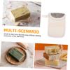 Baluue 3pcs Flax Soap Foaming Bags Portable Mesh Soap Storage Pouches for Bathing Convenient Drawstring for Travel and Exfoliating Shower Use view 3