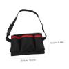 COLLBATH Waist Pouch Essential Oil Holder Leather Case for Massage Supplies Portable Massage Oil Bag view 3