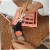 Baluue Professional Doubleended Makeup Brush 2pcs Wooden Handle Blush Powder Brush Loose Powder Applicator Compact for Travel view 2