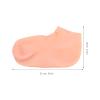 WOONEKY Dry Cracked Foot Socks Moisturizing Foot Socks for Men Heel Sleeves for Cracked Heels 2 Pairs view 2