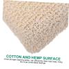 Baluue 4pcs Boy Girl Bath Sponge Soft Cotton and Linen Exfoliating Shower Scrubber for Boy Girl Gentle Cleansing Pads for Bathing and Massage for Sensitive Skin view 3