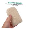 Baluue 4pcs Boy Girl Bath Sponge Soft Cotton and Linen Exfoliating Shower Scrubber for Boy Girl Gentle Cleansing Pads for Bathing and Massage for Sensitive Skin view 4