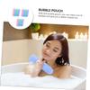Baluue 15pcs Foaming Soap Soap Maker Storage Pouch Bar Holder for Exfoliation Random Color view 4