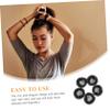 Baluue 10pcs Elastic Hair Decorative Lace Dancer Hair Nets for Ballet Buns Comfortable and Accessory for Women view 2