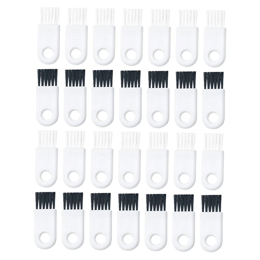 KOMBIUDA 30pcs Electric Shaver Cleaning Tools Brush for Keyboards and Hard Reach Spaces and Bristles for Grooming and Maintenance