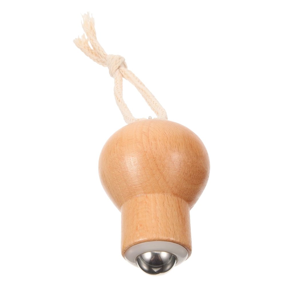 Mikinona Face Massage Roller Tool for Women Mini Creative Bulb Shape Design Improves Skin Elasticity Absorption Reduces Puffiness for Daily Facial Care