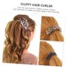 Baluue 4pcs Rhinestone Hair Bun Maker for Women Girls Easy Diy Styling Accessories for Elegant Updos Suitable for Daily Wear Parties Weddings and More view 2