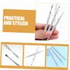 Beatifufu 3pcs Cuticle Cleaners Dual-ended Manicure Dead Skin Forks for Nail under Nail Cleaning Tool for Healthy view 3