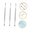 Beatifufu 3pcs Cuticle Cleaners Dual-ended Manicure Dead Skin Forks for Nail under Nail Cleaning Tool for Healthy view 4