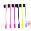 Beatifufu 4pcs Double-head Eyebrow Brush Comb Grooming Tool for Women Girls Smooth Polished Edges Gentle Material Dual Purpose Brush Comb Random Color view 4