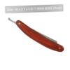 Wood Handle Straight Barber Razor Manual Shaving Tool for Men for Beard Sideburns and Hair Style Design view 2
