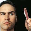 Wood Handle Straight Barber Razor Manual Shaving Tool for Men for Beard Sideburns and Hair Style Design view 4