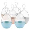 BUGUUYO 6pcs Beauty Egg Storage Box for Sponges Makeup Sponge Holder Travel Case Powder Puff Holder Makeup Accessory Storage Portable view 1