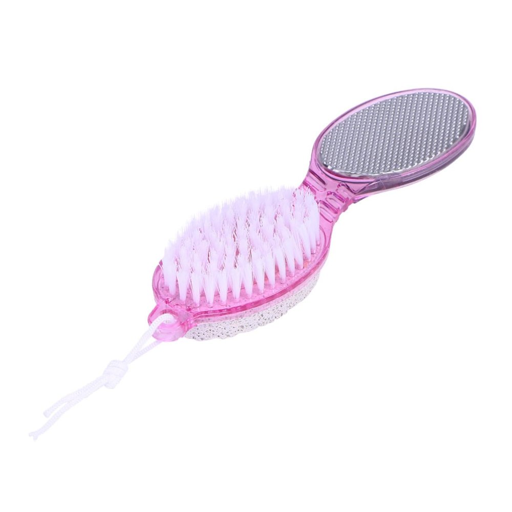 MERRYHAPY Foot File Pumice Stone Callous Remover Nail Brush Exfoliating Tool Foot and Hand Skin Care Random Color