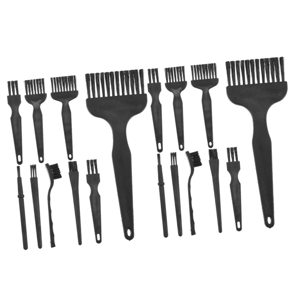WOONEKY 16pcs Electric Shaver Razor Cleaning Brush Soft Bristle Facial Hair Removal Tools Non-Shedding Nonslip Handle Razor Cleaning Supplies for Women