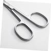 MERRYHAPY Stainless Scissors Kit Precision Grooming for Eyebrows and Eyelashes Resistant Comfortable Grip Rounded Tips for Safe Trimming Travel Accessory view 2