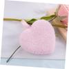 MERRYHAPY 3pcs Heart-shaped Makeup Removal Pads Soft Reusable Cleaning for Face Washing Cotton for Makeup and Facial Cleansing Attractive view 2
