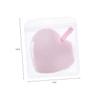 MERRYHAPY 3pcs Heart-shaped Makeup Removal Pads Soft Reusable Cleaning for Face Washing Cotton for Makeup and Facial Cleansing Attractive view 3