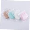 MERRYHAPY 3pcs Heart-shaped Makeup Removal Pads Soft Reusable Cleaning for Face Washing Cotton for Makeup and Facial Cleansing Attractive view 4