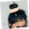 Beatifufu Hair Accessories for Girls Bun Holder for Hair Bun Makers Women Hairstyle Tool Donut view 2