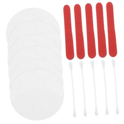 Anneome 20bags Cosmetic Kit Disposable Facial Pads Makeup Swabs Nail Trimming Tools Lightweight for Travel Home Care Essential for Makeup Removal Skin Cleansing