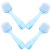 Anneome 4pcs Nail Cleaning Brush Ergonomic Brushes for Manicure Pedicure for Fingernail Toenail Care Lightweight Design for Easy Travel for Removing Dirt and Dust view 1