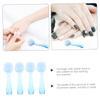 Anneome 4pcs Nail Cleaning Brush Ergonomic Brushes for Manicure Pedicure for Fingernail Toenail Care Lightweight Design for Easy Travel for Removing Dirt and Dust view 3