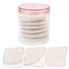 COLLBATH 2pcs Facial Cleaning Pad Makeup Removal Pads Exfoliating Scrubber for Home Beauty Care view 3