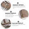 SOESFOUFU Stainless Steel Nail Clipper Set Manicure Kit with Toe Nail File for Adults for Home and Professional Use Stylish Storage Bag Included view 4