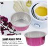 NOLITOY 6pcs Aluminum Wax Melting Bowls High Temperature Resistant Simple Design for Hair Removal and Beauty Care Reusable Wax Bowls for Waxing Supplies Convenient and Portable view 2