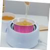 NOLITOY 6pcs Aluminum Wax Melting Bowls High Temperature Resistant Simple Design for Hair Removal and Beauty Care Reusable Wax Bowls for Waxing Supplies Convenient and Portable view 4