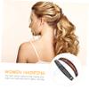 WOONEKY 18pcs Resin Banana Hair Clip Hair Ponytail Holder Creative Clips for Women Girls Non-slip Styling view 2