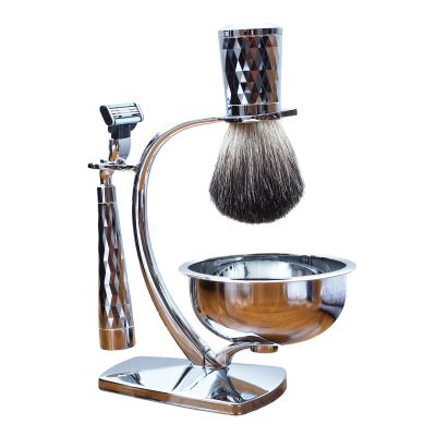 Magyfosia Shaving Kit for Men,Include 3-Layer Safety Razor,Badger Hair Shaving Brush an Bowl,Unique Gift for Men Him Stocking Stuffers