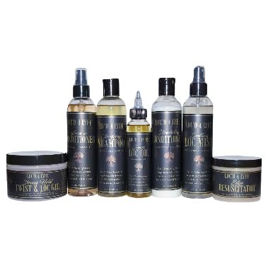 LOCD 4 LYFE Vegan Locs Hair Care Bundle Nourishing, Moisturizing & Maintenance Essentials for Healthy, Strong Locs | Natural, Cruelty-Free, All Hair Types