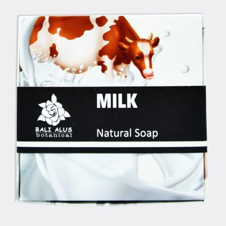 Bali Alus Natural Bar Soap SPA Milk, 110 gram (Pack of 2)