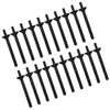 Anneome 80pcs Nose Hair Removal Wax Sticks Wax Applicator Sticks for Nostril Eyebrows and Small Areas view 1