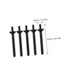 Anneome 80pcs Nose Hair Removal Wax Sticks Wax Applicator Sticks for Nostril Eyebrows and Small Areas view 4
