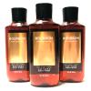 3 Bourbon For Men 3 in 1 Hair Face bath Body Wash Shower Gel 10 oz view 1