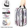 Ourtheme Travel Toiletry Bag for Women Men, Aircraft Pattern Foldable Dopp Kit Water Resistant Shaving Bag for Toiletries Cosmetics Traveling Organizer view 3