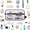 Ourtheme Travel Toiletry Bag for Women Men, Aircraft Pattern Foldable Dopp Kit Water Resistant Shaving Bag for Toiletries Cosmetics Traveling Organizer view 4