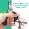 6 Pcs Stainless Steel Ear Spoon Nail Clippers Pedicure Nail Art Tool Kit Professional Nail Clipper Sets for Daily Use view 4