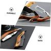 FOMIYES 2pcs Clip Manual and Wooden Handle Portable Beard Trimming Tool for Men Lightweight and Design for Easy Carrying and Use view 2
