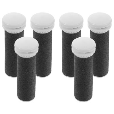 ASAKKURA 6pcs Replacement Roller for Electric Foot File Pedicure Tools for Smoother Feet Compatible Electric Grinders Easy to Use and Refills