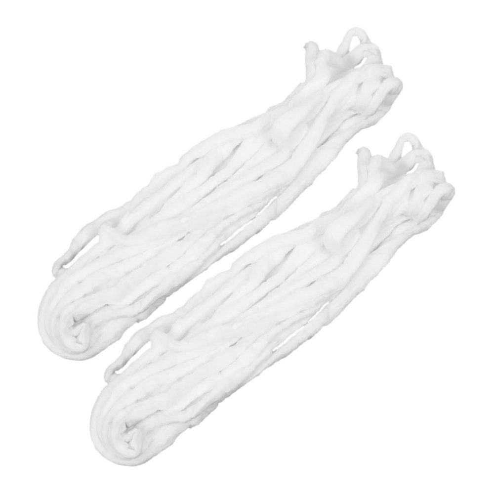 ASAKKURA 2bags Hairdressing Cotton Strips for Perming and Dyeing Soft Cotton Coils for Salon Use Versatile Hair Treatment Supplies