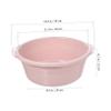ASAKKURA Foot Basin Round Wash Basin for Feet Washbasin Household Wash Basin Classical Wash Basin Multifunctional Bas view 2