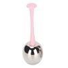 Pack of 2 Facial Ice Balls, Stainless Steel Facial Massage, Reduces Puffiness, Eliminates Fine Lines, Ice Balls for Facial Care (Pink Handle) view 3