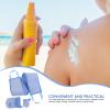 HONMEET Self Tanning Back Applicator Soft Tanning Mitts for Even Lotion Application Convenient for Reach Areas Includes Back Lotion Applicator Finger Gloves view 2